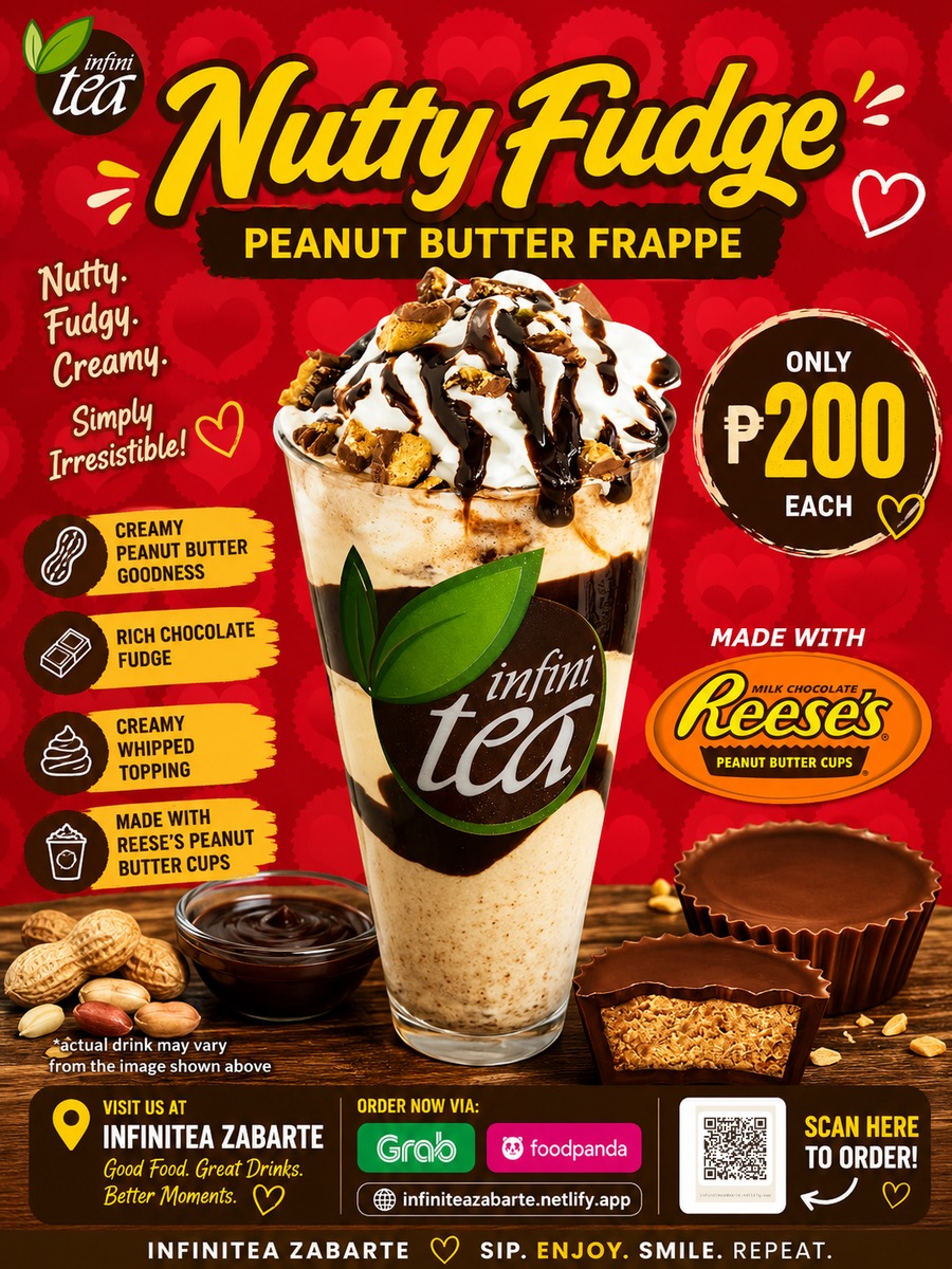 Nutty Fudge Peanut Butter Frappe