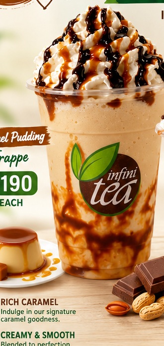 Caramel Pudding Frappe