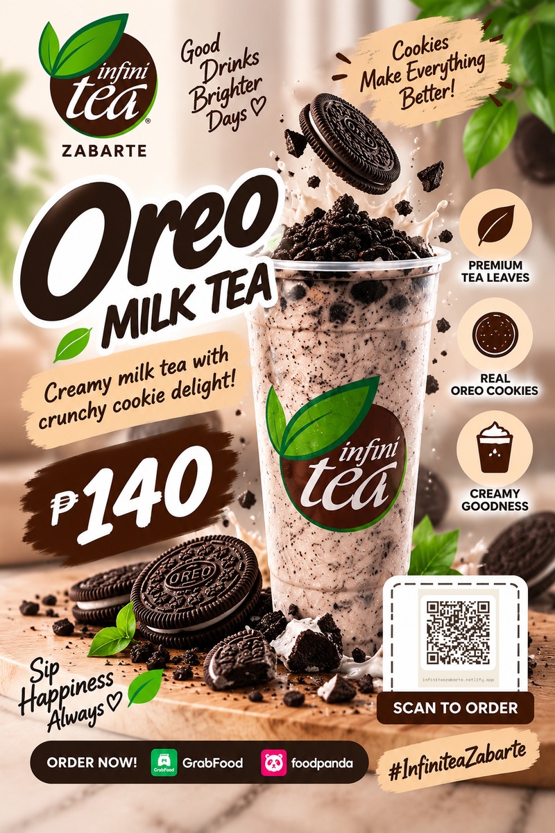 Oreo Milk Tea