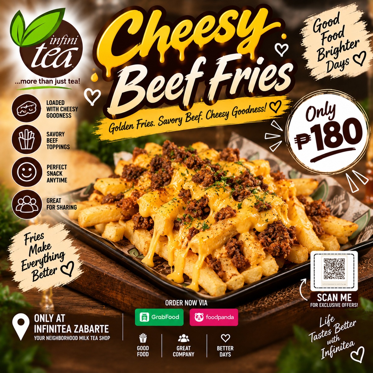 Cheesy Beef Fries