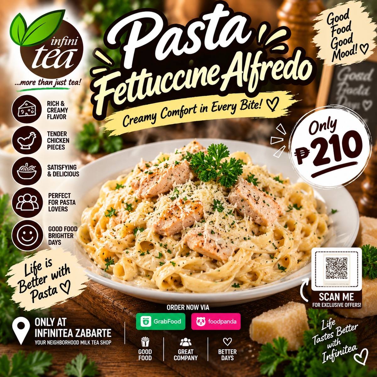 Pasta Fettuccine Alfredo