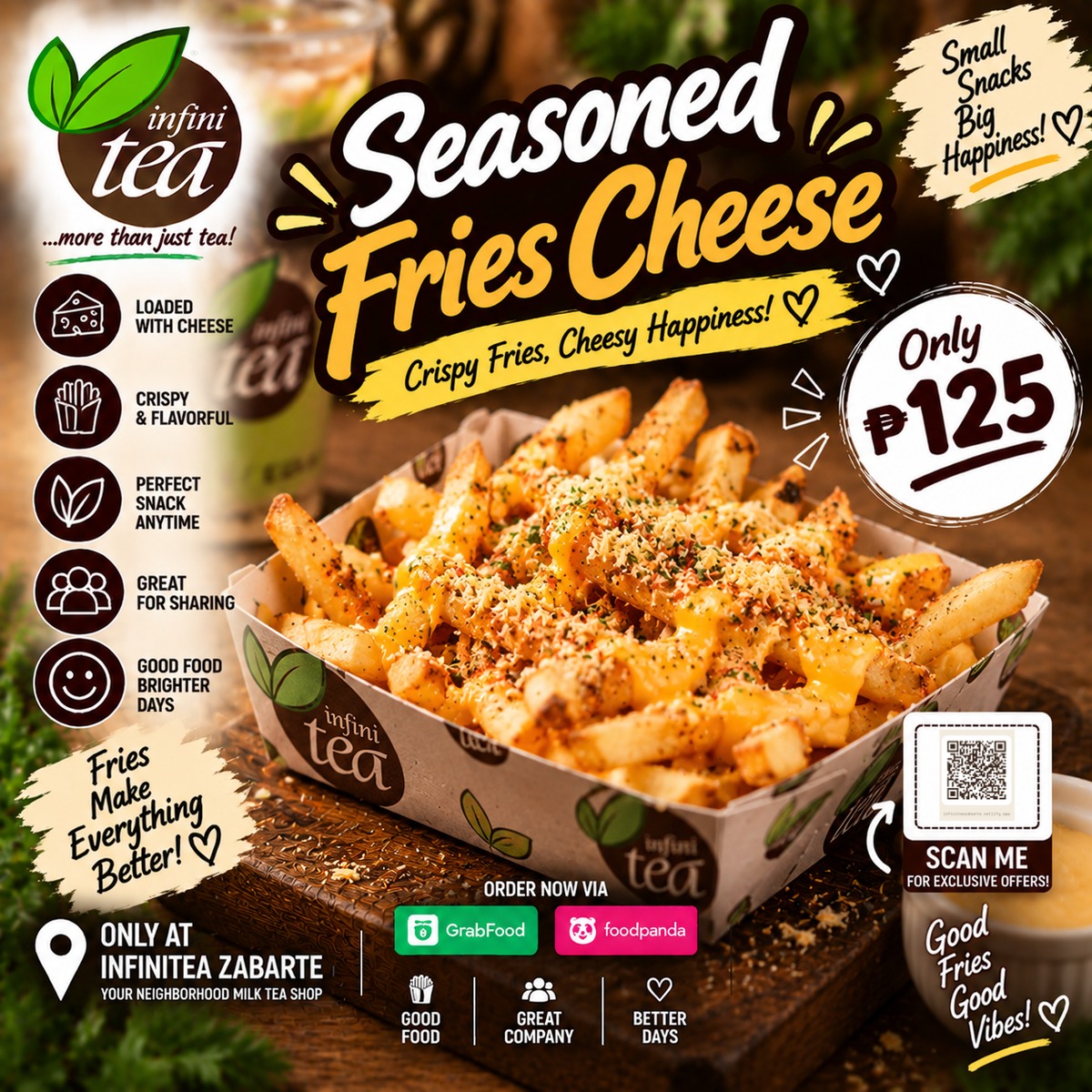 Seasoned Fries Cheese