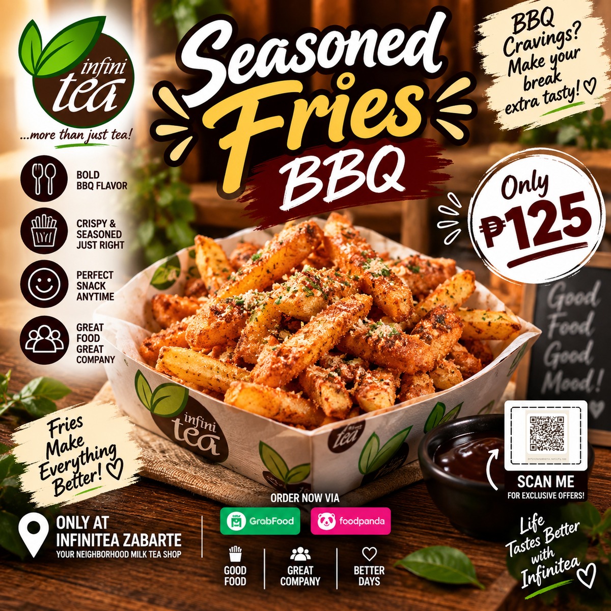 Seasoned Fries BBQ